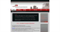 Desktop Screenshot of cfionline.it