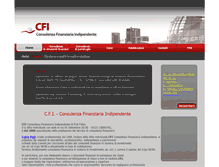 Tablet Screenshot of cfionline.it